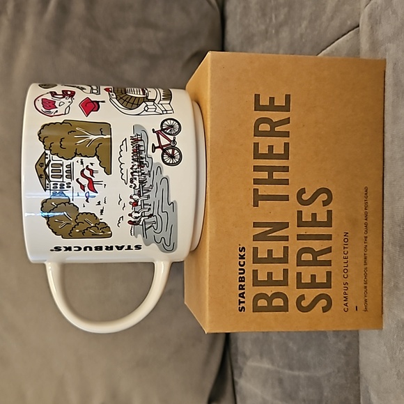 NIB ☕️ Starbucks WI UW-Madison Been There Series Campus Collection Coffee Mug - Picture 3 of 6